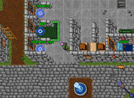 Teleport Starter Exp w depo Averain